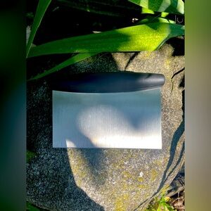 Stainless Steel Multipurpose Scraper with Black Handle